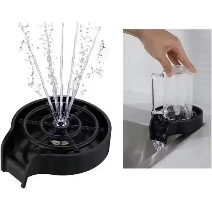 Ahorra tiempo, agua y cuida tu cristalería con solo presionar. 💦 Limpia Vasos Automático de Alta Presión